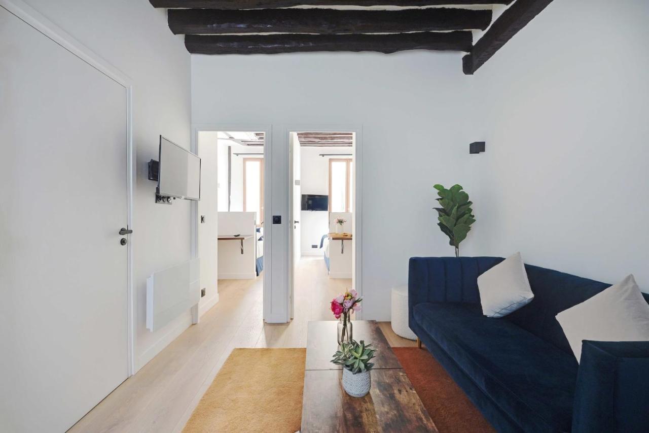 Ferienwohnung Relaxing Urban Getaway, Notre Dame De Paris Exterior foto