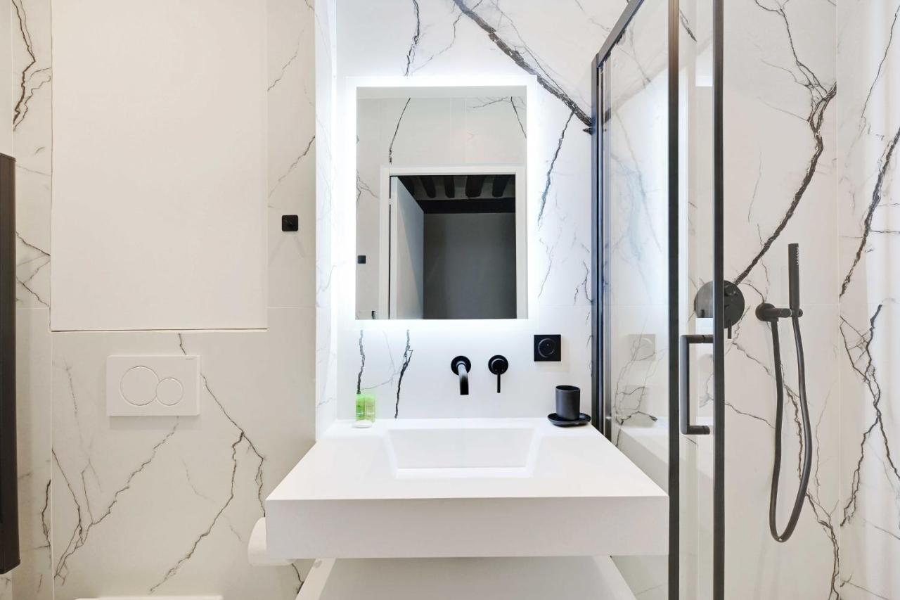 Ferienwohnung Relaxing Urban Getaway, Notre Dame De Paris Exterior foto
