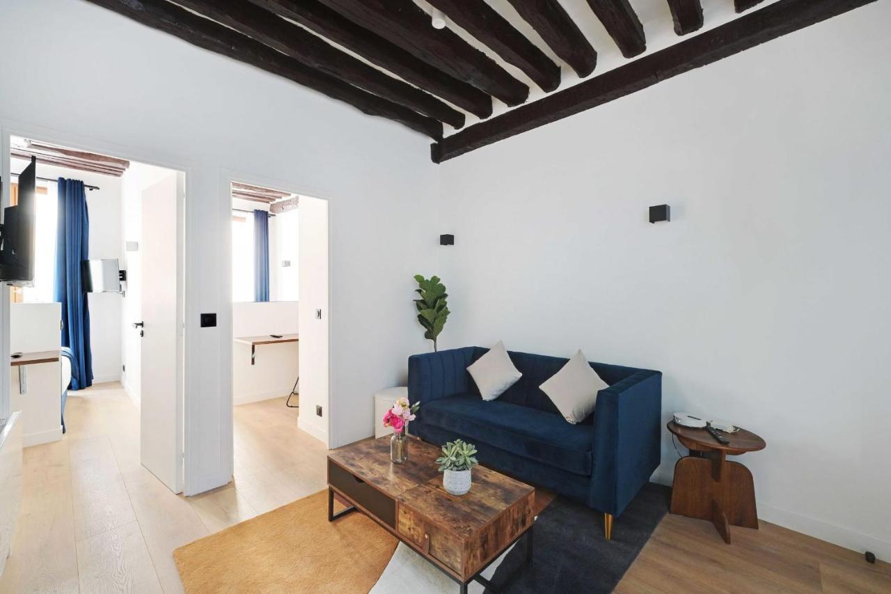 Ferienwohnung Relaxing Urban Getaway, Notre Dame De Paris Exterior foto