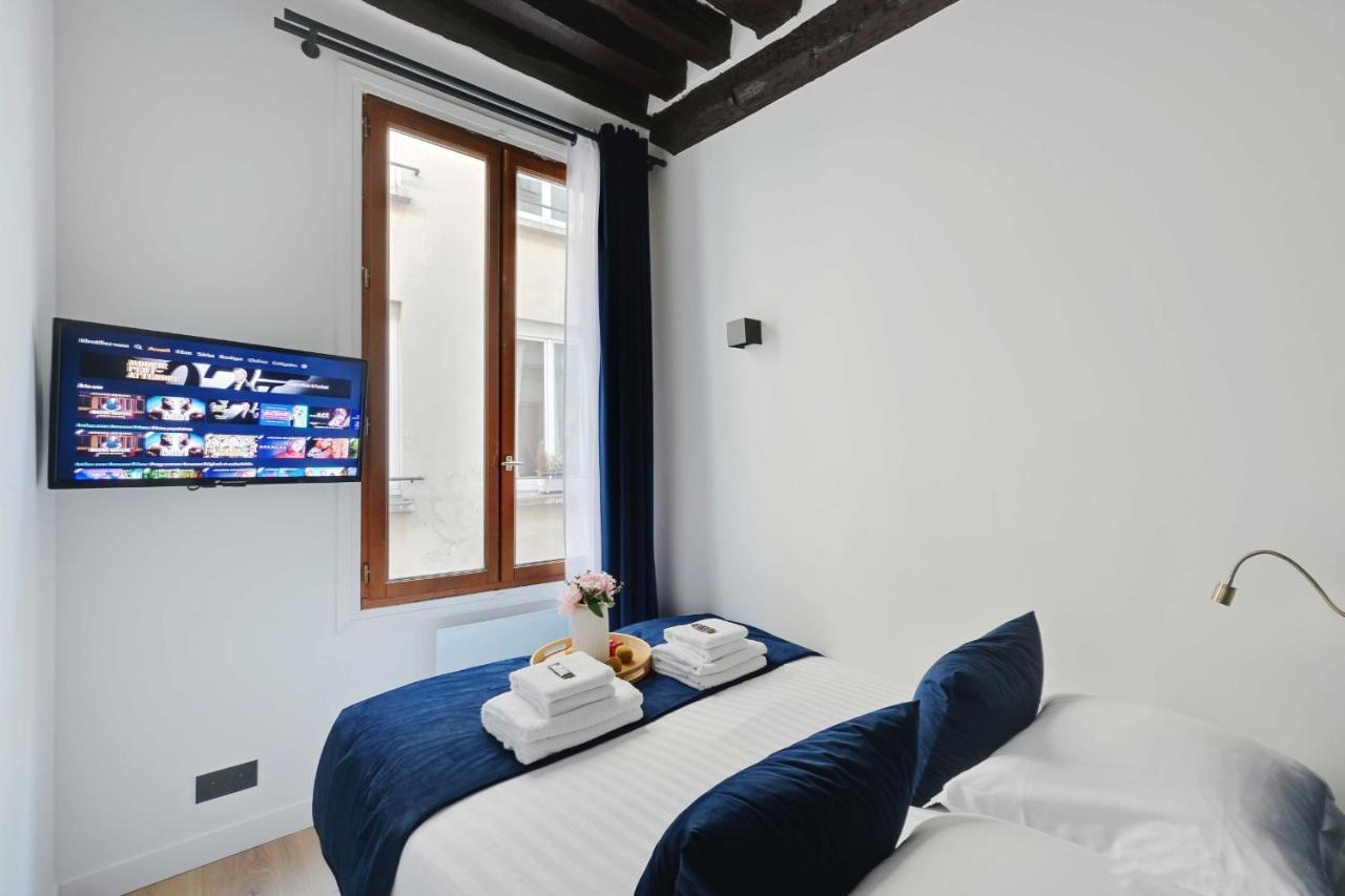 Ferienwohnung Relaxing Urban Getaway, Notre Dame De Paris Exterior foto